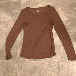 Mossimo long sleeve waffle shirt